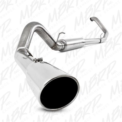 Mbrp exhaust s6204409 xp series; turbo back single side exit exhaust system