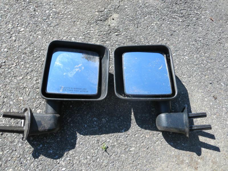 Lh rh door mirror for 07 - 13 jeep wrangler left and right set of 2