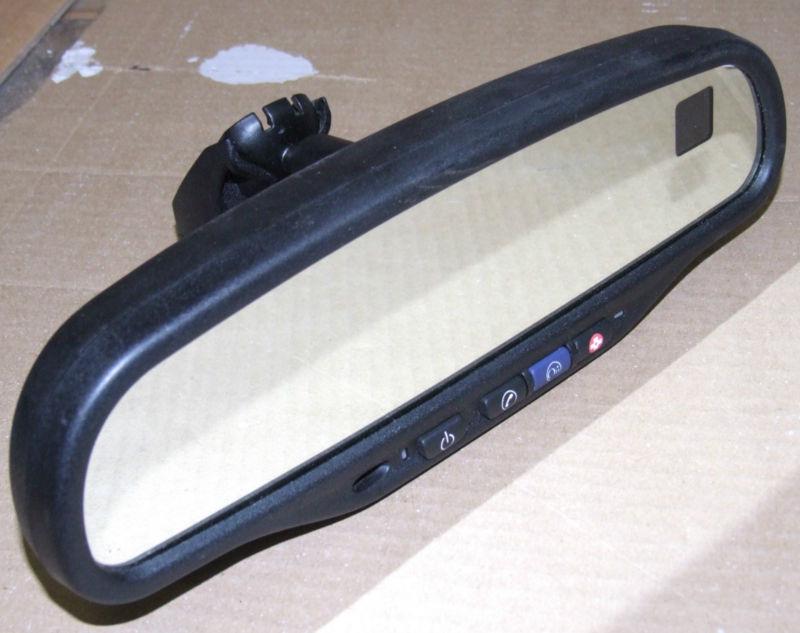 Gm pontiac buick chevrolet onstar compass temp rearview mirror