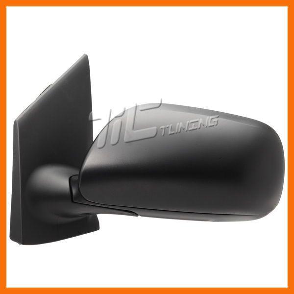 07-10 toyota yaris manual side left exterior mirror lh driver 4dr sedan base