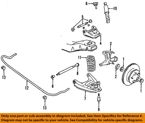 Gm oem 15954478 stabilizer bar