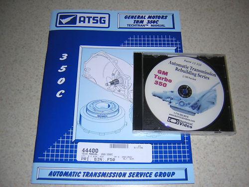Gm th350, rebuilding dvd and atsg manual, see the work done step by step