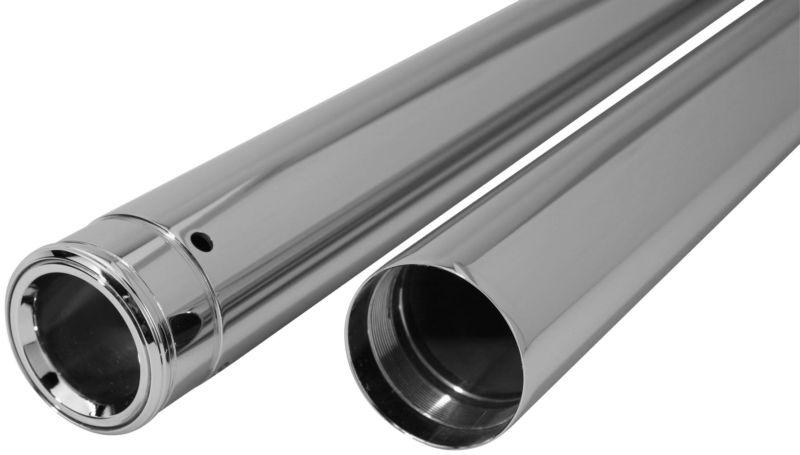 Dew mfg 39mm hard chrome fork tubes - 22.25in.  t134xxhc