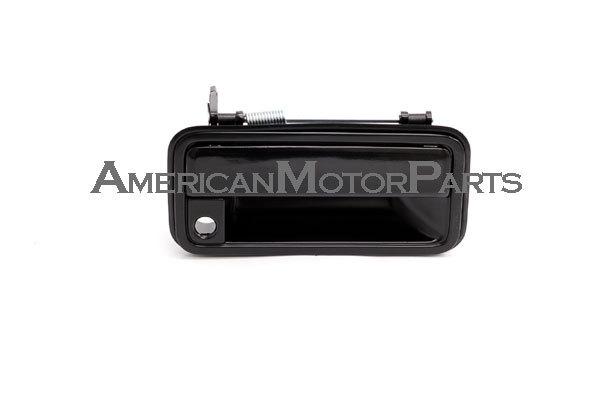 Depo passenger side replacement smooth black outside-front door handle chevy gmc