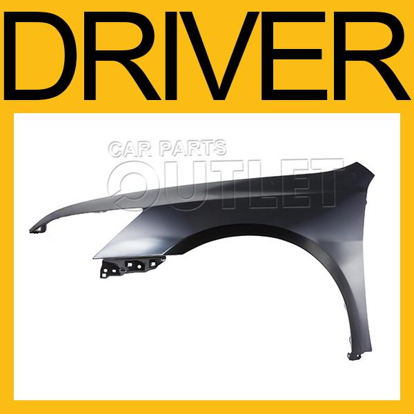 03-07 honda accord sedan driver side fender lx ex dx v6