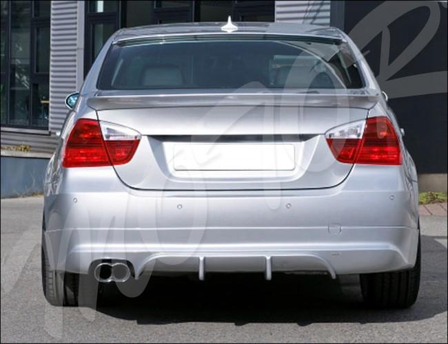 Combo set 05-11 bmw e90 328i 335i 4dr painted ac trunk spoiler + ac roof spoiler