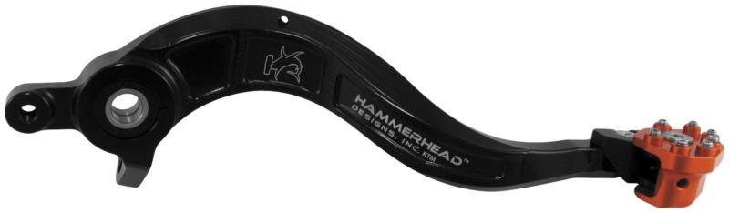 Hammerhead designs rear rotating brake pedal - black  ktm2rbpr bk