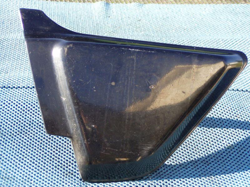 80-83 kawasaki kz750 kz 750 h ltd left side cover  ebony color