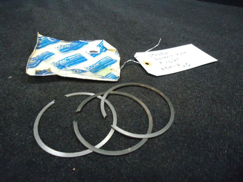 Motor standard piston ring set# 0383653/383653 johnson/evinrude 1969 55hp boat 2