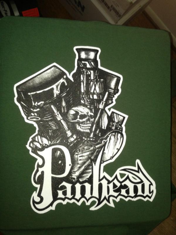 Panhead new rigid harley hog tshirt flathead knucklehead shovelhead ironhead evo