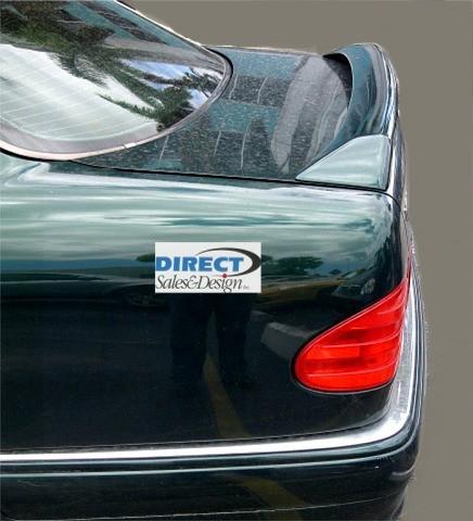 1997-2002 mercedes e-class w210 factory-style rear trunk wing spoiler (painted)