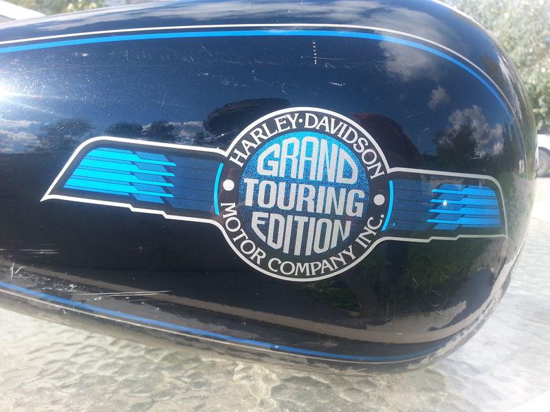 1985 fxr fxrd grand touring gas tank