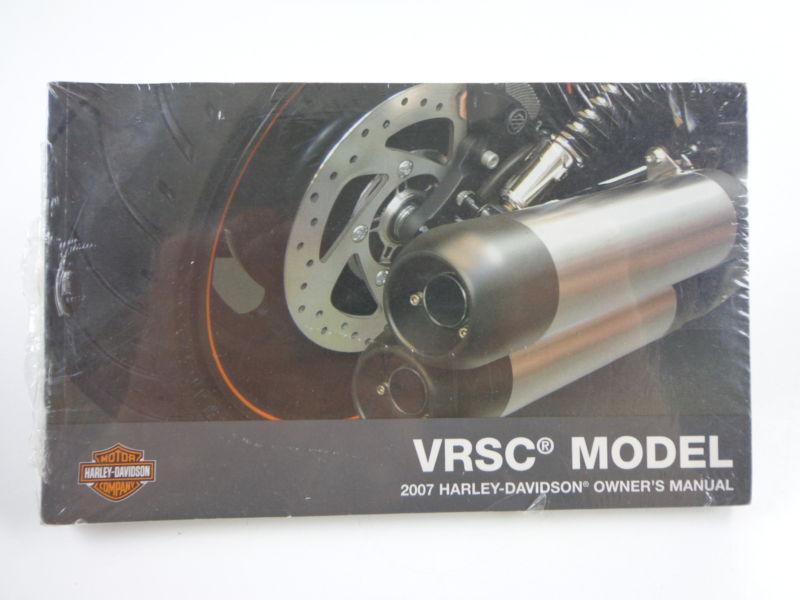 Harley davidson 2007 vrsc models owners manual 99736-07