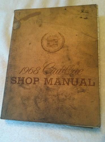 1968 cadillac shop manuals