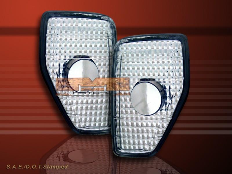 2006 2007 2008 2009 2010 hummer h3 clear front side marker lights 06-10