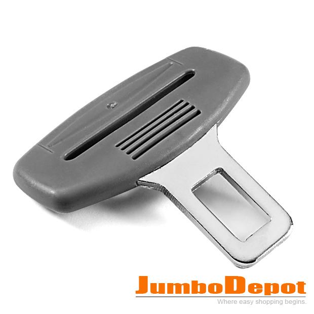 Universal car safety seat belt metal inserted buckle alarm canceller eliminator