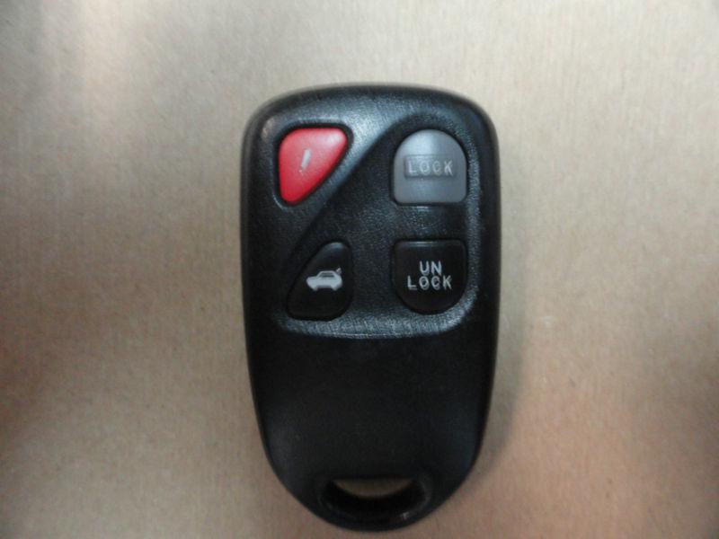 Mazda keyless entry remote fcc id: kpu41701