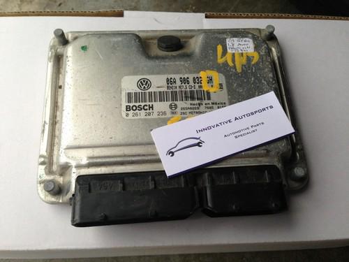 2001 vw 1.8t jetta golf  ecu ecm computer 06a 906 032gh   06a906032gh