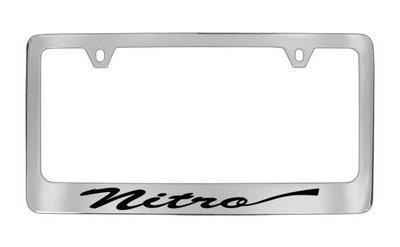 Dodge genuine license frame factory custom accessory for nitro style 2