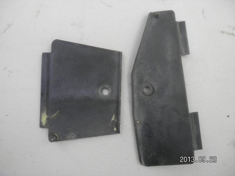 1971 mustang fender access cover plates oem 71 72 73