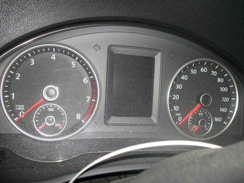 Speedometer 08 09 10 vw jetta sdn vin k 8th digit mph 2.5l 1122249