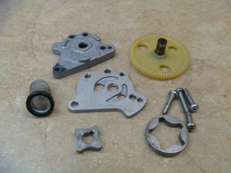 Kawasaki klt klt200 original used engine oil pump assembly 1984 #m2 #bdk