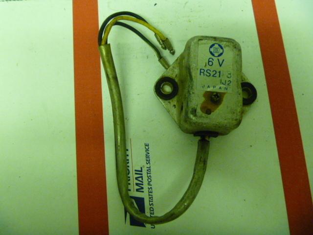 1975 honda xl250 xl 250 dirt bike enduro voltage regulator 6v 6 volt 88