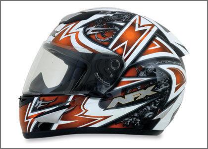 New afx fx-95 motorcycle racing ride riding helmet extra large xl closeout