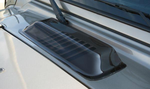 Jeep wrangler rugged ridge air scoop 