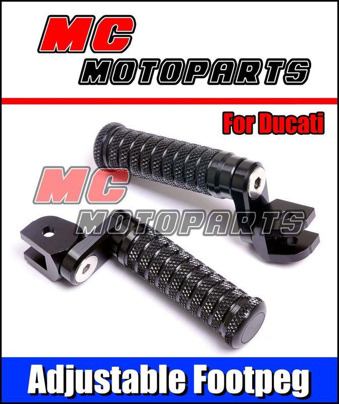 Cnc billet adjustable foot peg for ducati monster s4r st2 st4 st3 900 ss 1000ss