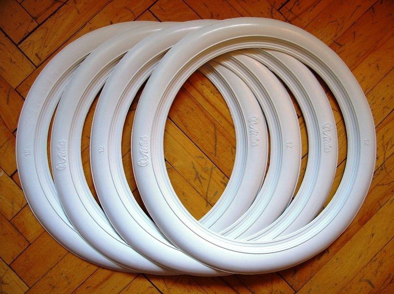 Atlas 12'' port-a-wall whitewall tire insert set