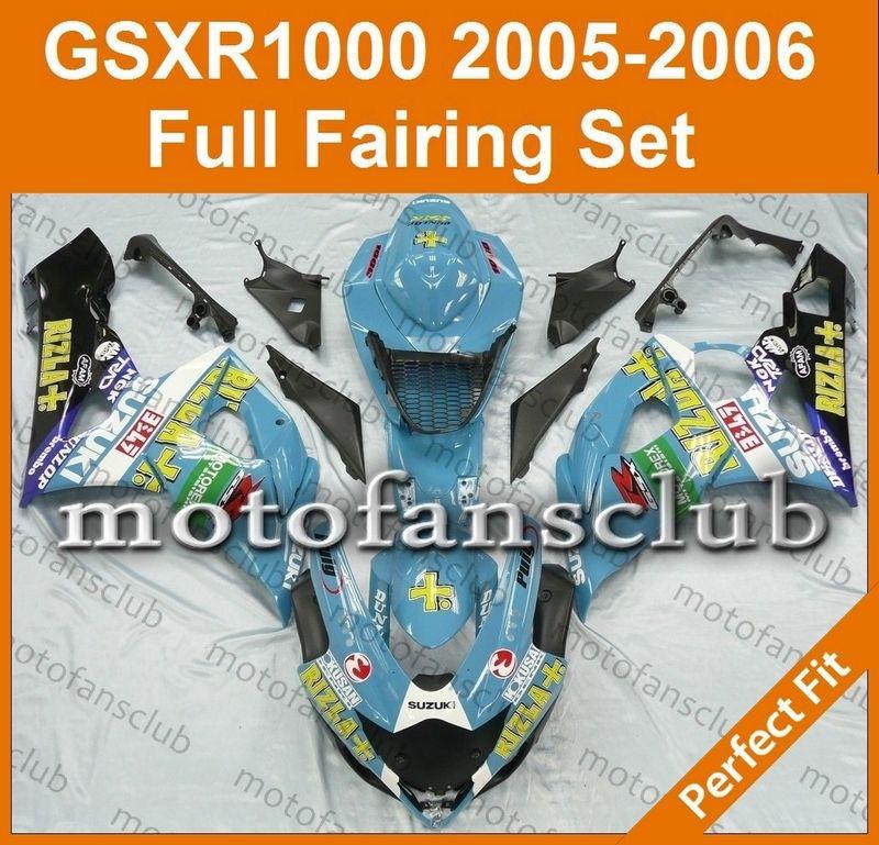 Fit suzuki gsxr 1000 05 06 gsx-r 2005 2006 fairing bodywork plastics k5 #12 b