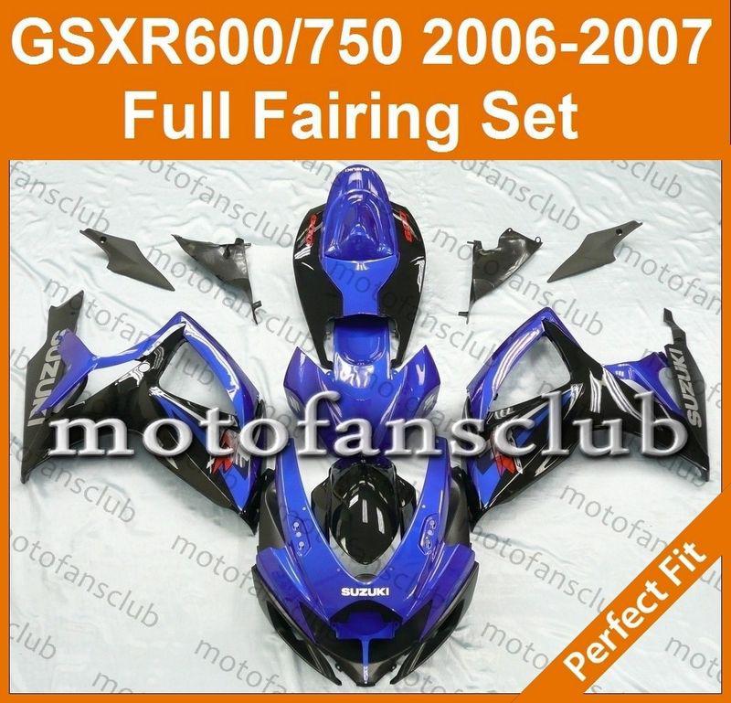 Fit suzuki gsxr 600 gsxr 600 06 07 gsx-r 2006 2007 fairing bodywork k6 #32 b