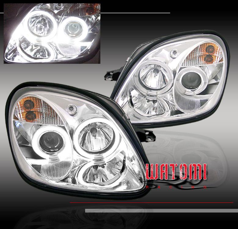 98-04 mercedes-benz slk r170 halo projector headlights