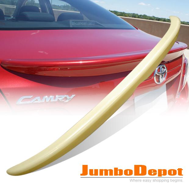 1 piece brand new fit toyota camry 2007-2011 rear trunk lip abs spoiler wing hot