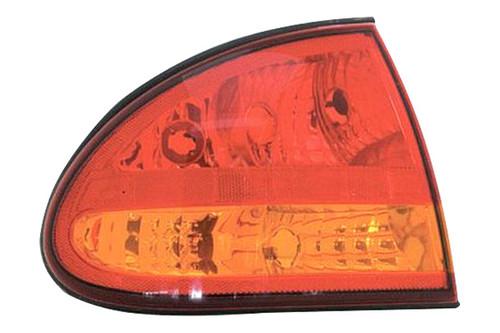 Replace gm2800148v - oldsmobile alero rear driver side outer tail light assembly