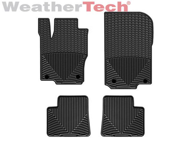 Weathertech® all-weather floor mats - mercedes benz gl-class - 2013-2014 - black