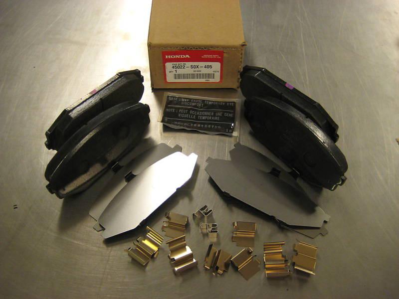 1999-2004 honda odyssey new front brake pads factoryoem