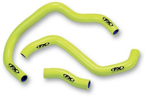 Factory effex radiator hoses yellow for suzuki rm-z450 08-11