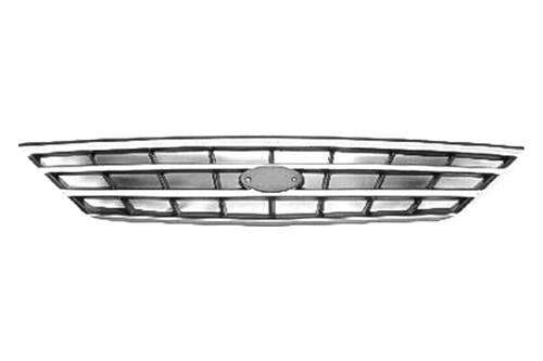 Replace ki1200108 - 02-03 fits kia spectra grille brand new car grill oe style