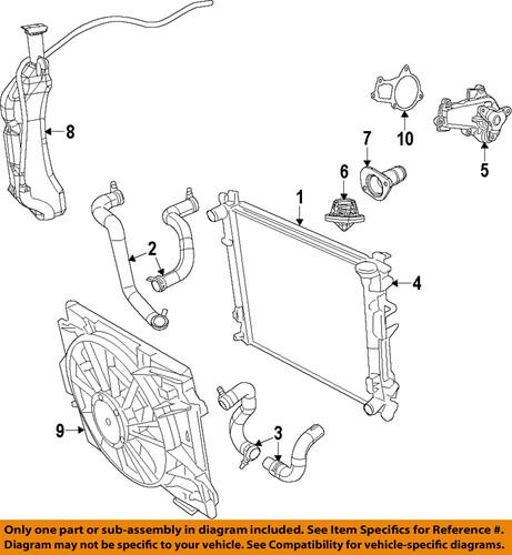 Volkswagen oem 7b0121051 radiator coolant hose/lower radiator hose