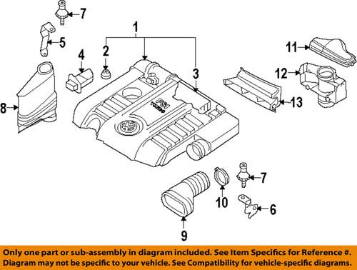 Volkswagen oem wht000898a air intake-retaining bracket ball stud