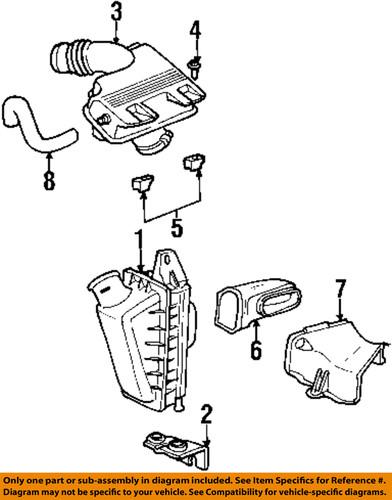 Mopar oem 4694646 air intake-hose