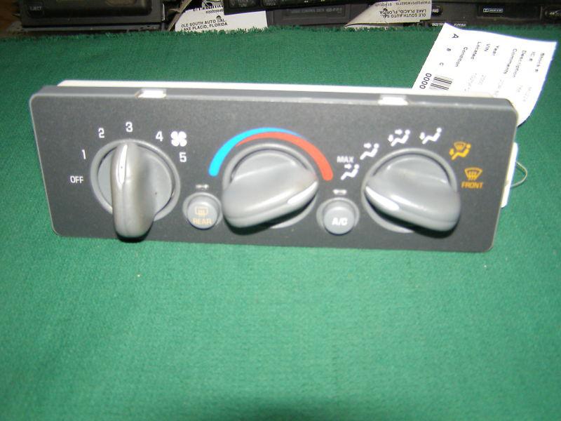 1999 2000 pontiac grand am ac climate control oem