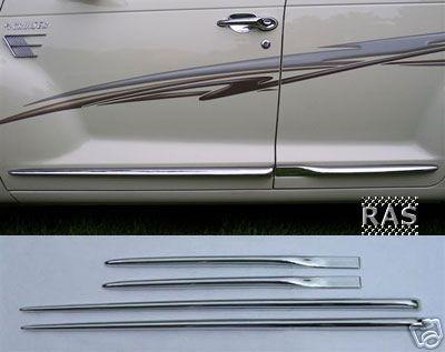 2006-10 pt cruiser chrome door spear covers flat style