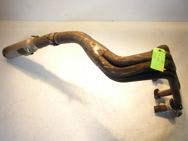 Kawasaki 77 78 79 80 kz 1000 ltd full exhaust system muffler pipe  4 into 1