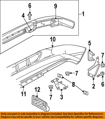 Mopar oem 5013071ab front bumper-lower cover