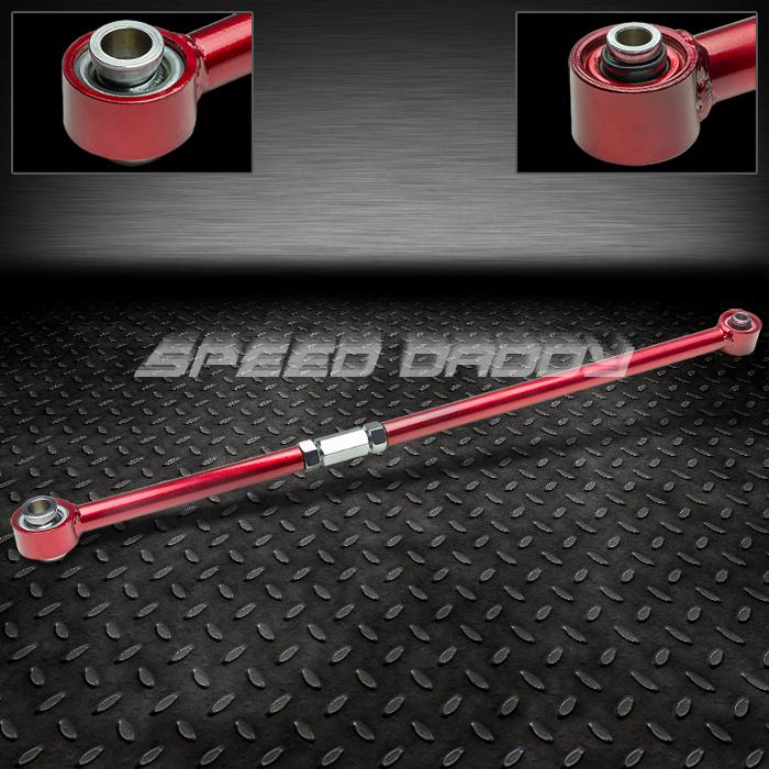 Rear lateral link rod/arm suspension kit 84-87 toyota corolla ae86 sr5 gts red