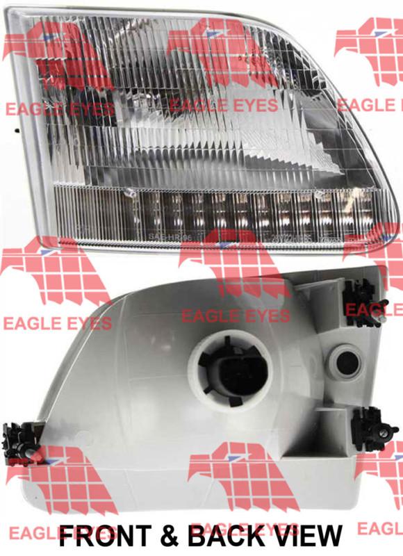 Ford f-series pickup 97-04 head lamp right passenger side, assembly