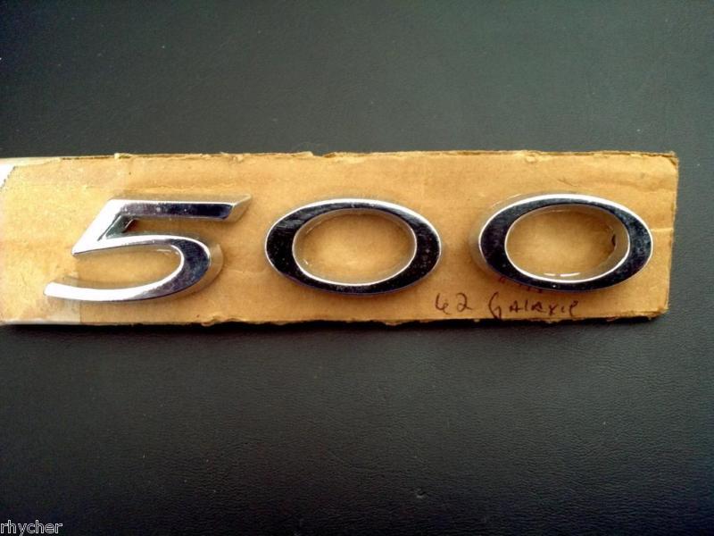 Vintage galaxie 500 emblem  nice  1962 galaxie